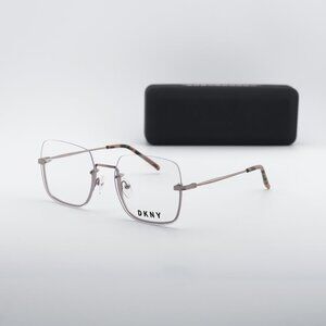 DKNY DK1001 770 Square Eyeglasses 54mm - Rose Gold